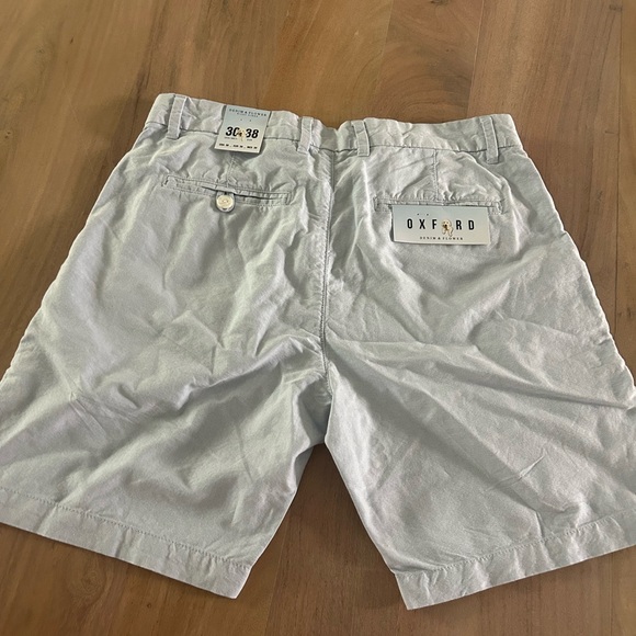 NWT Denim &. Flower  Men’s Shorts light blue size 30 measurements in pictures. - Picture 6 of 6